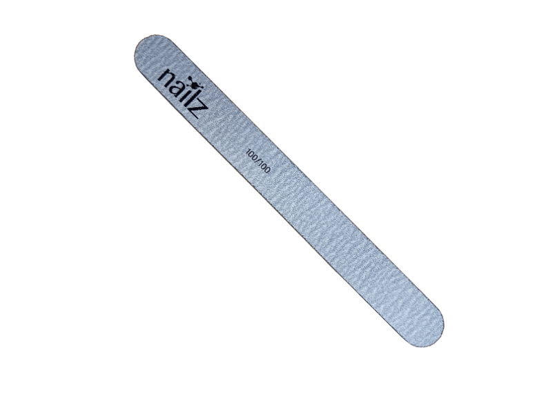 NAILZ - Nail File - Straight Grey 100/100 x 5
