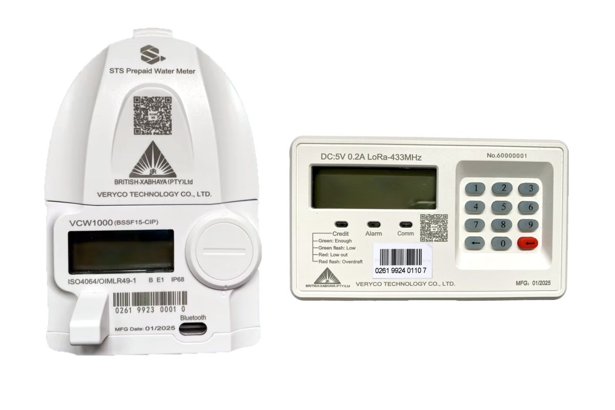 BRITISH XABHAYA Split Smart Water Meter