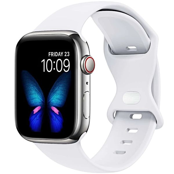 Silicone Strap for Apple Watch - Size 38/40/41mm - Deep Forest Green