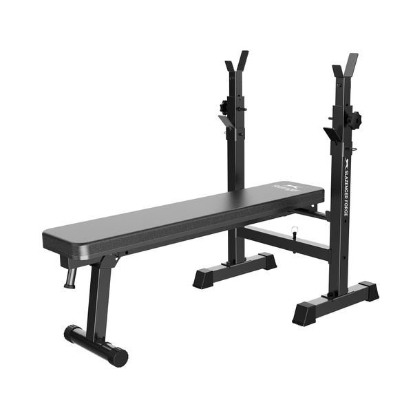 Slazenger Forge Weight Bench with Adjustable Barbell Rack
