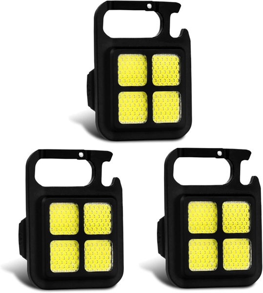 3 Pack Rechargeable Keychain