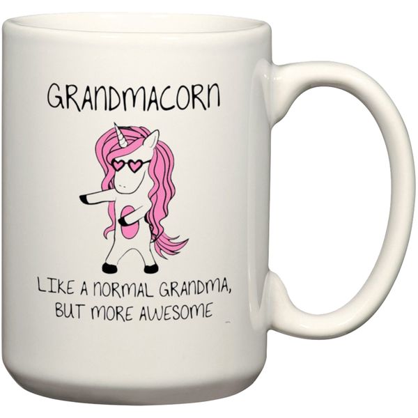 Grandmacorn Birthday Mother's Day Christmas Grandma Gift Coffee Mug