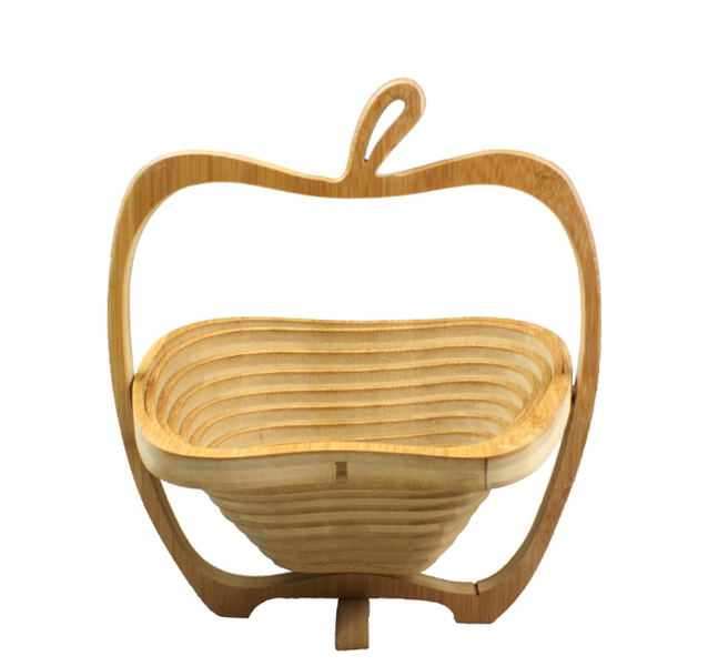 Collapsible Bamboo Fruit Tray