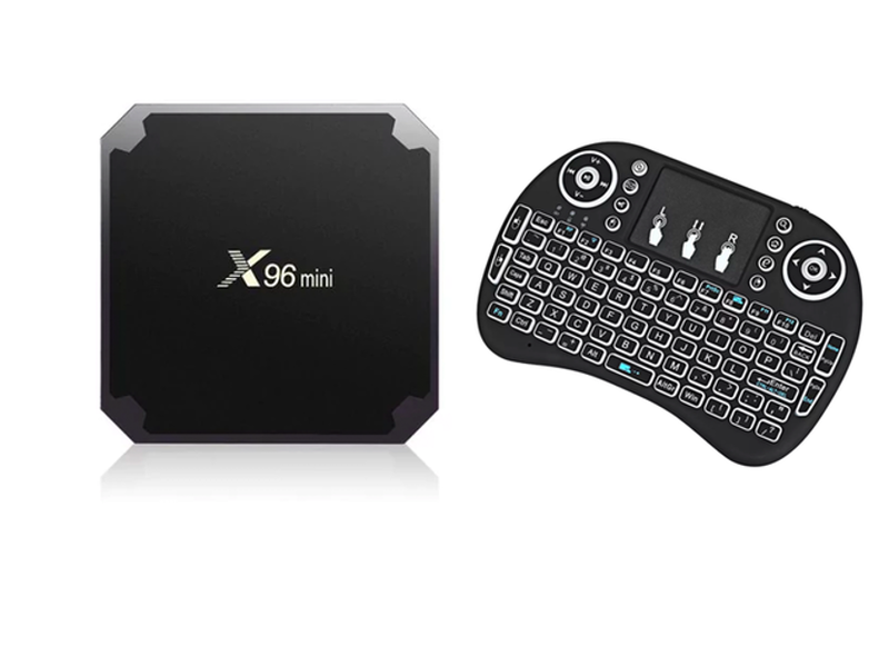 X96 Mini 16GB Android TV Media Box &amp; Keyboard