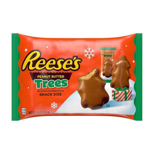 Reese's Peanut Butter Festive Season Milk Chocolate Trees (Pack) 272g x 1