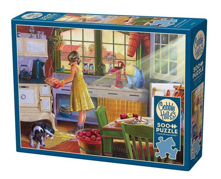 Cobble Hill Apple Pie Kitchen 500 Piece Puzzle