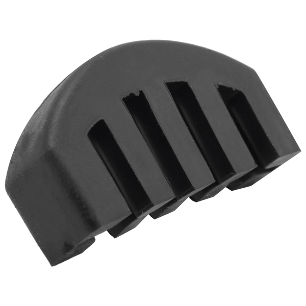 Rubber 4/4 Violin practice mute Black