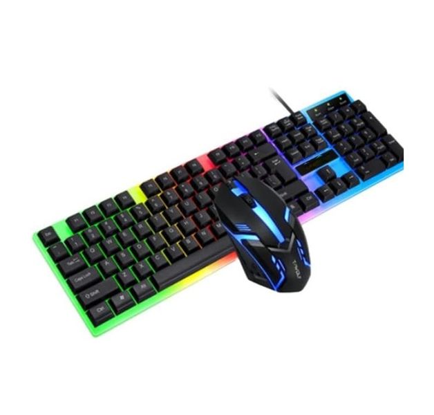 Rainbow Backlit Gaming Keyboard and Mouse set TF230