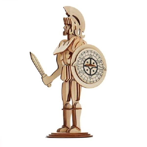 3D Wooden Jigsaw Puzzle - Roman Soldier (HG-D027)
