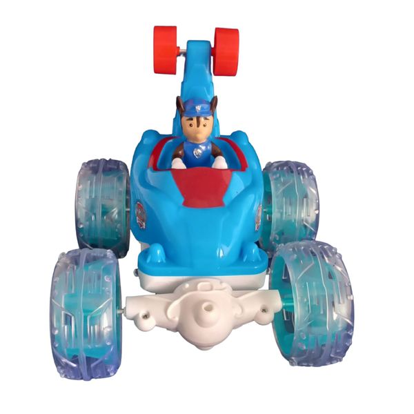 Paw Patrol Chase RC Rechargeable 360 Degree Stunt Car-Lights &amp; Music