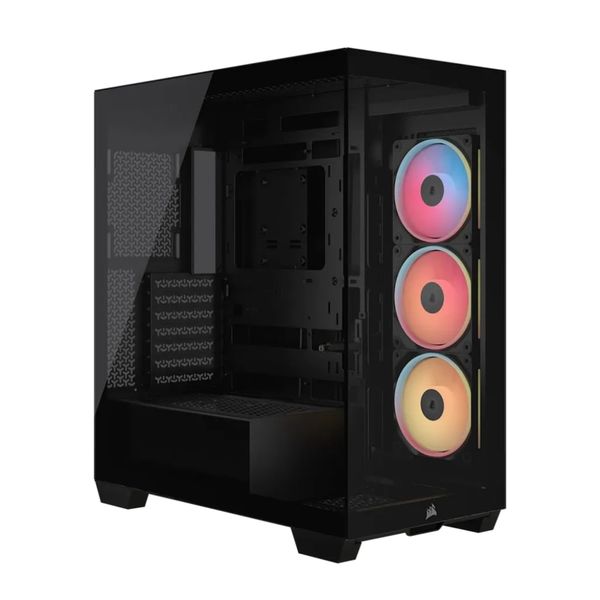 Corsair 3500X LX-R RGB Mid-Tower PC Case with iCUE LINK Fans
