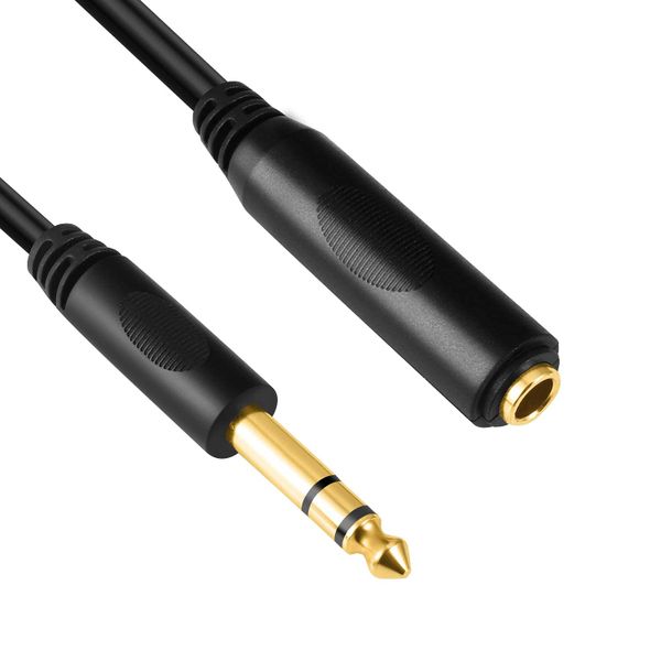 3.5mm Audio Extension Cable Male to Female 1M - Black