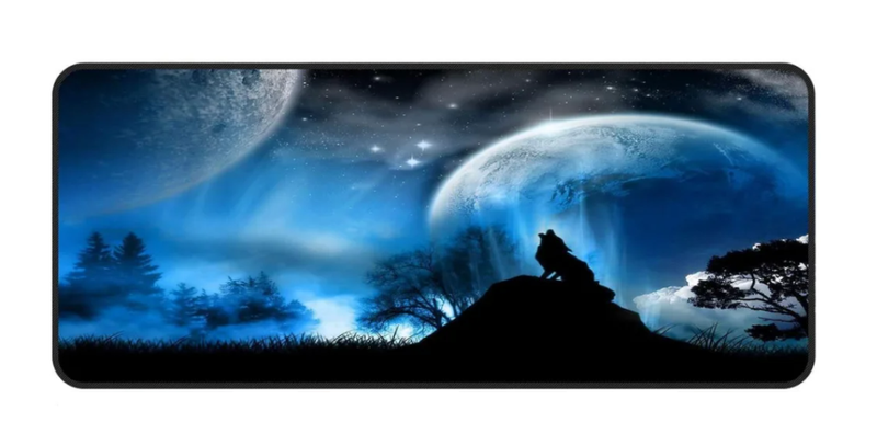 Gaming Mouse Pad Non-Slip Waterproof Mousepad for , Office &amp; Home 90x40