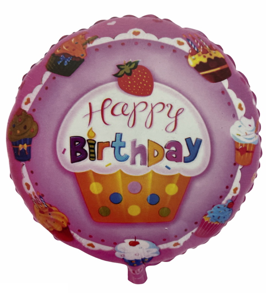 Birthday Foil Balloon - Pink