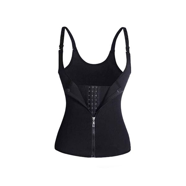 Waist Trainer Corset Vest Steel Boned Tummy Control Body Shaper
