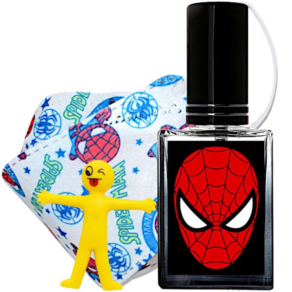 Superhero Cologne &amp; Spider-Man Print Face Mask - For Boys