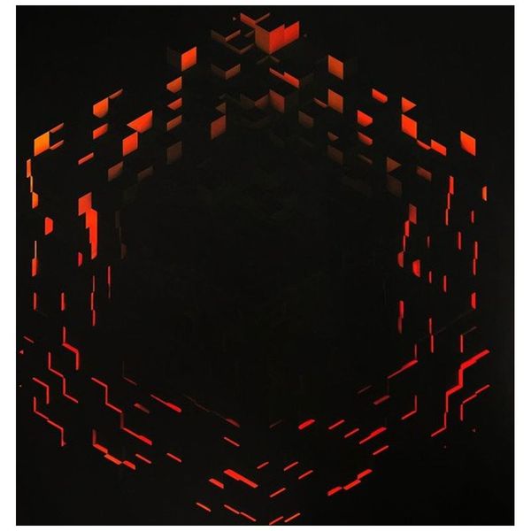 C418 - Minecraft Volume Beta 2LP Fire Splatter Colored Vinyl Repress