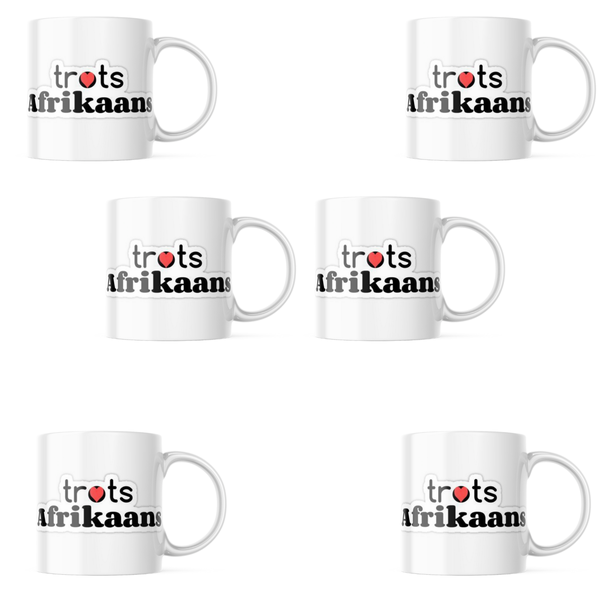 Trots Afrikaans Coffee Mug Set - Afrikaans