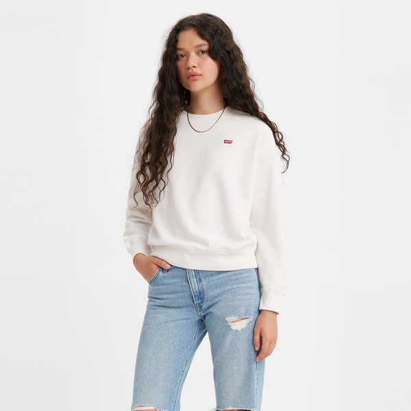 Levi's Women's Standard Crewneck Sweatshirt - Sugar Swizzle