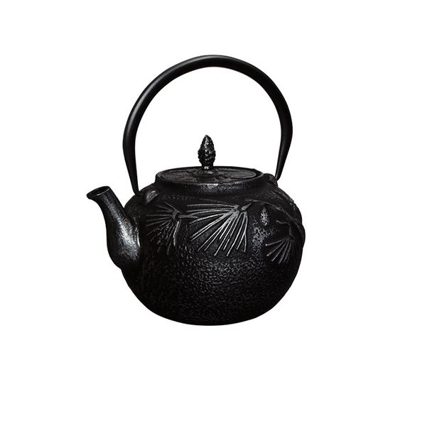 Berlinger Haus 0.8L Cast Iron Tea Kettle Pot - Black