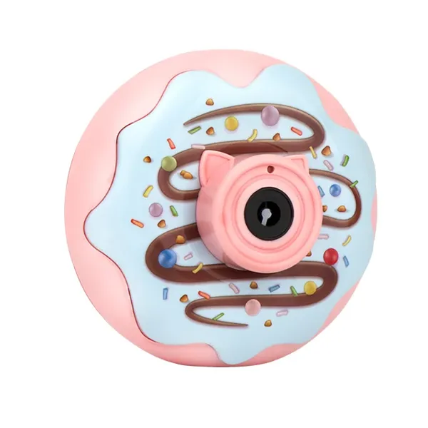 Donut Bubble Camera Toy - Pink/Blue