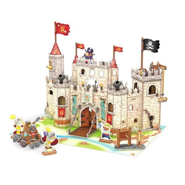 Cubic Fun Pirate Knight Castle 183pcs