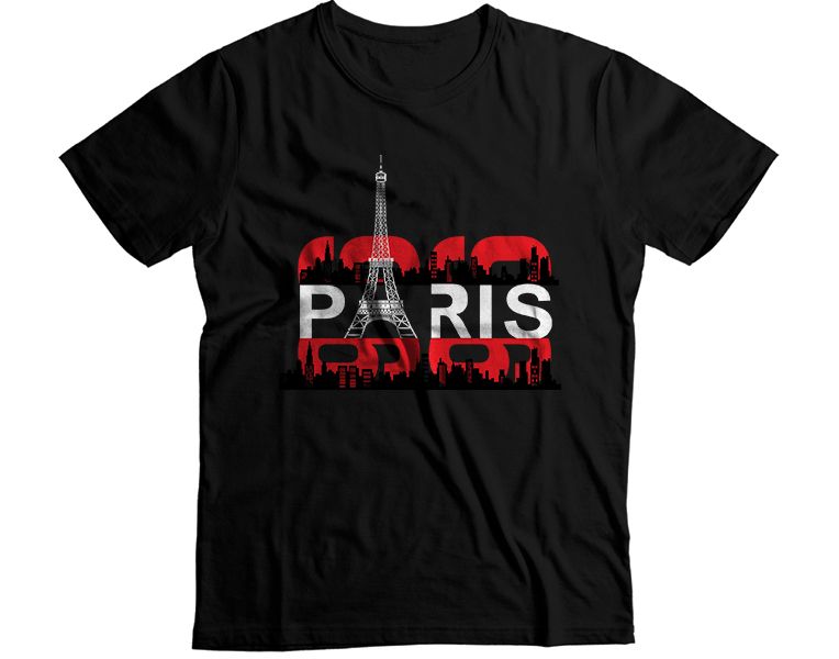 Paris Skyline T-Shirt