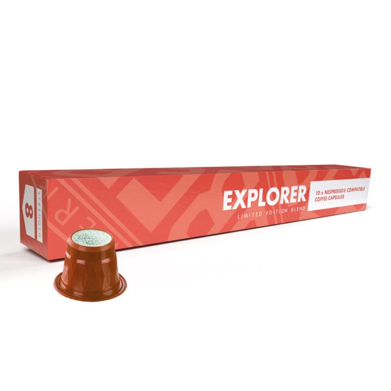 Explorer Limited Edition Coffee Capsules Nespresso Compatible by Uber
