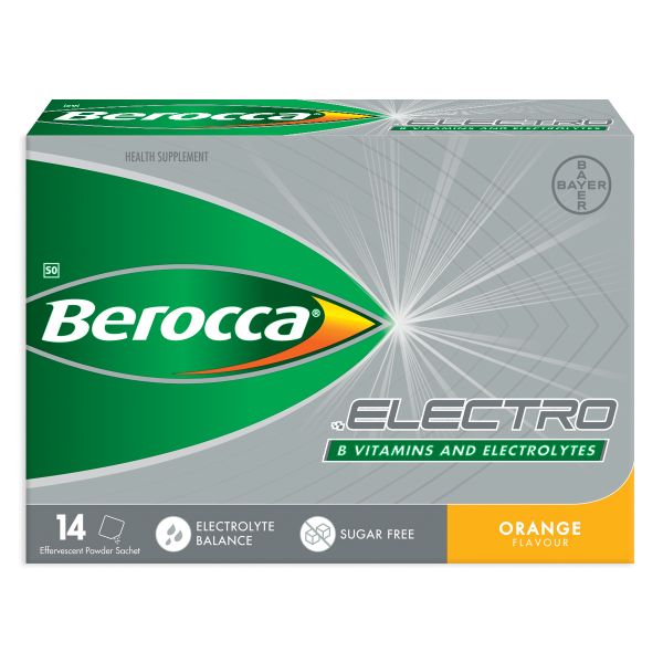 Berocca Electro - 14 Effervescent Powder Sachets