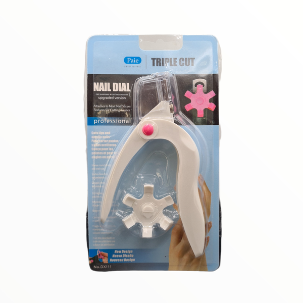 Acrylic Nail Cutter (Triple Cut) 3-Way Cutter Turquoise