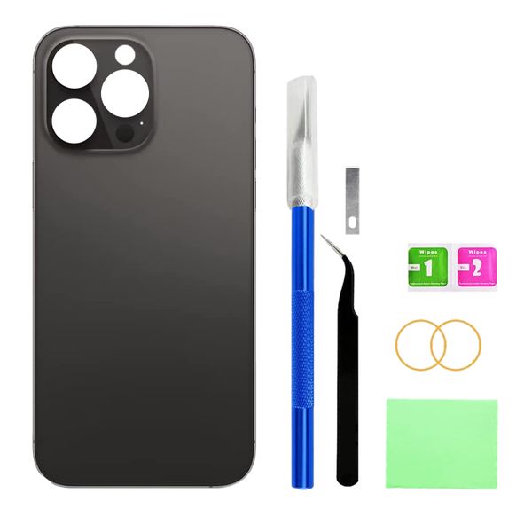 Back Glass Replacement Compatible with iPhone 14 Plus with Repairing Tool