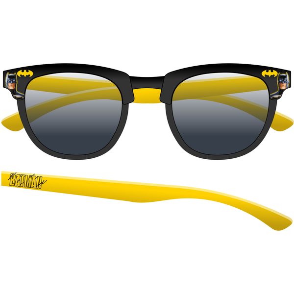 BATMAN By DC Official Licensed Kids Sunglasses - Black Hero UV Protection