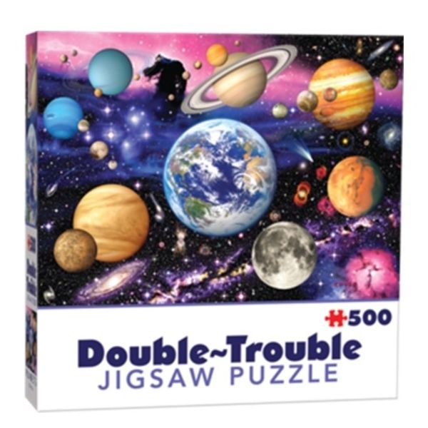 Double Trouble 500pce Jigsaw Puzzle - Space