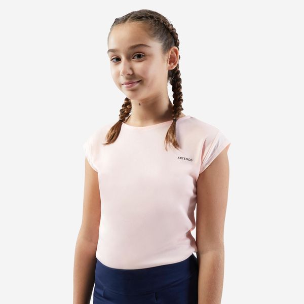Artengo Girls Tennis T-Shirt TTS500 - Pink