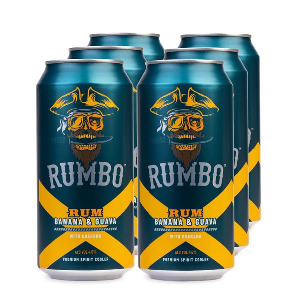Rumbo Banana &amp; Guava (6 x 440ml)