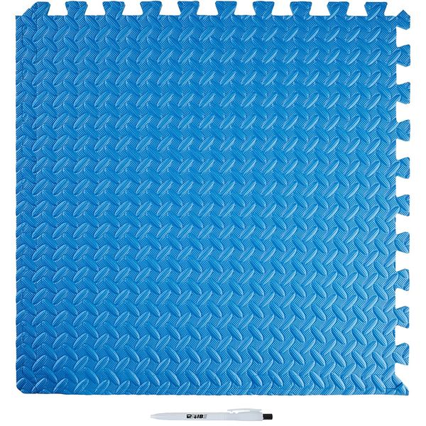 Strong Protective Eva Aponge interlocking Yoga/Sports Mat With ReVibe Pen