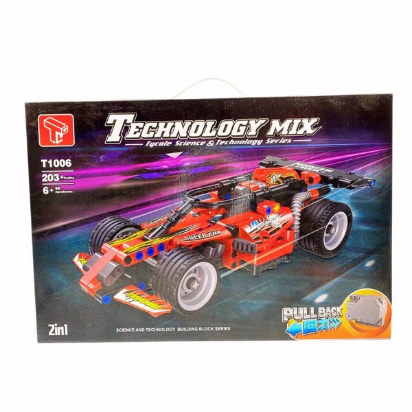 Technology Mix 2-in-1 Building Block Car - 203 Pieces