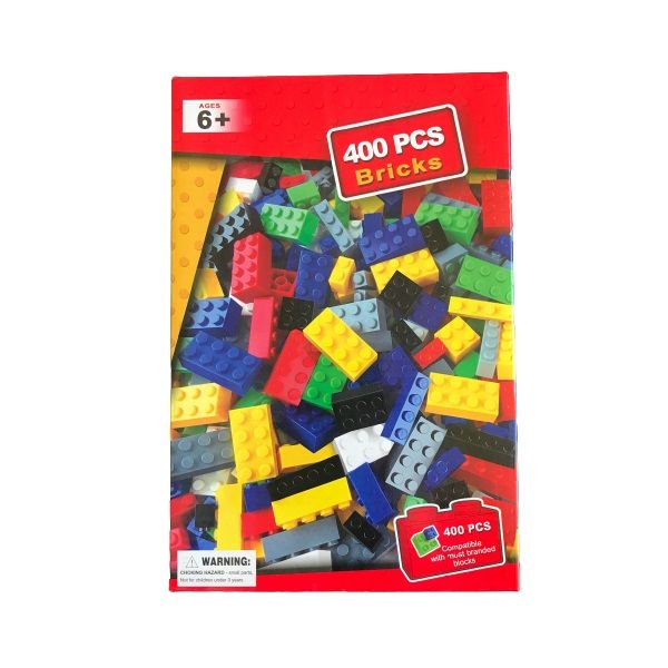 Children's Building Block Set - 400 Pieces