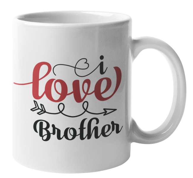 Mugmania - I Love Brother Coffee Mug