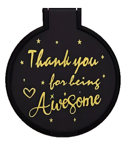 Makeup Mirror Thank Your For Being Awesome Foldable Pocket Mirror