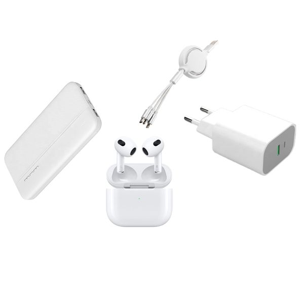Family Suit Combination Mobile Accessories PowerBank/Charger/Earbuds/Cable