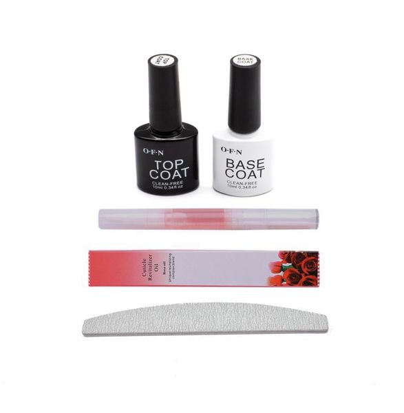 Nail Base &amp; Top Coat with Cutile Revitalizing Oil &amp; Nail File