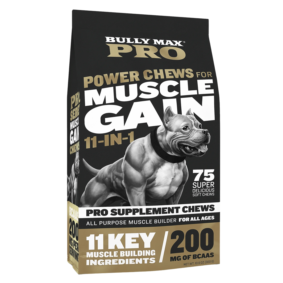 Bully Max PRO Series Power Chews for Muscle Gain 11 in 1 75 soft chews Shop Today. Get it Tomorrow takealot