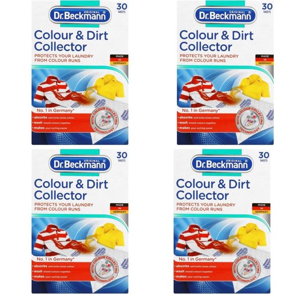 Dr. Beckmann Colour &amp; Dirt Collector 30 sheets - 4 pack
