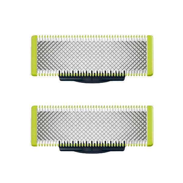 Philips OneBlade 2 Stainless Steel Replacement Blades for Face