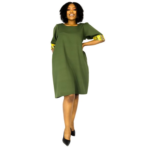 Africa Fashion House Pickle Flare Dress