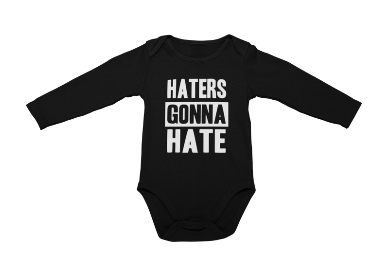 JuiceBubble - Haters Gonna Hate Long Sleeve Onesie