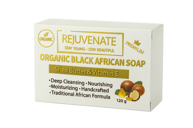 Organic Black African Soap
