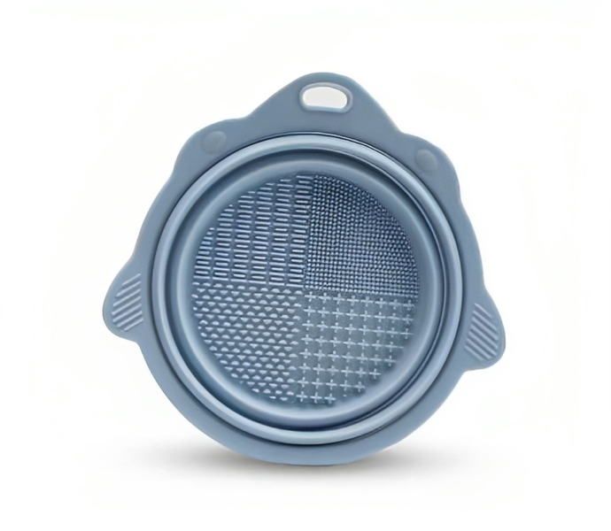 Neg Silicone Make-Up Brushes Cleaner Folding Bowl