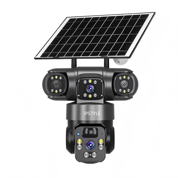 9MP Solar Security Camera Outdoor 4G/Wifi Human Detect Cameras Night Vision